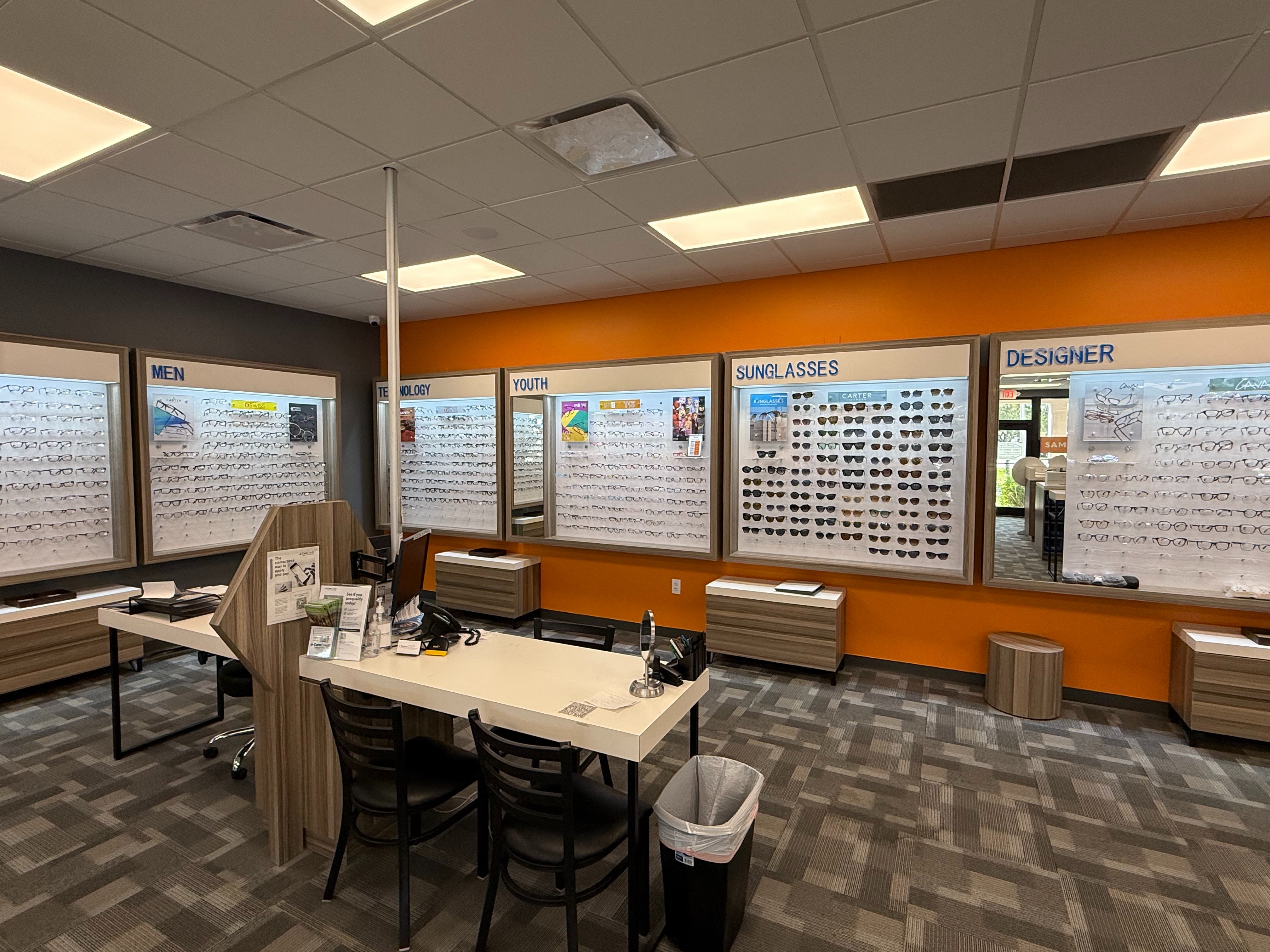Store Interior at Stanton Optical Store Plantation FL 33323