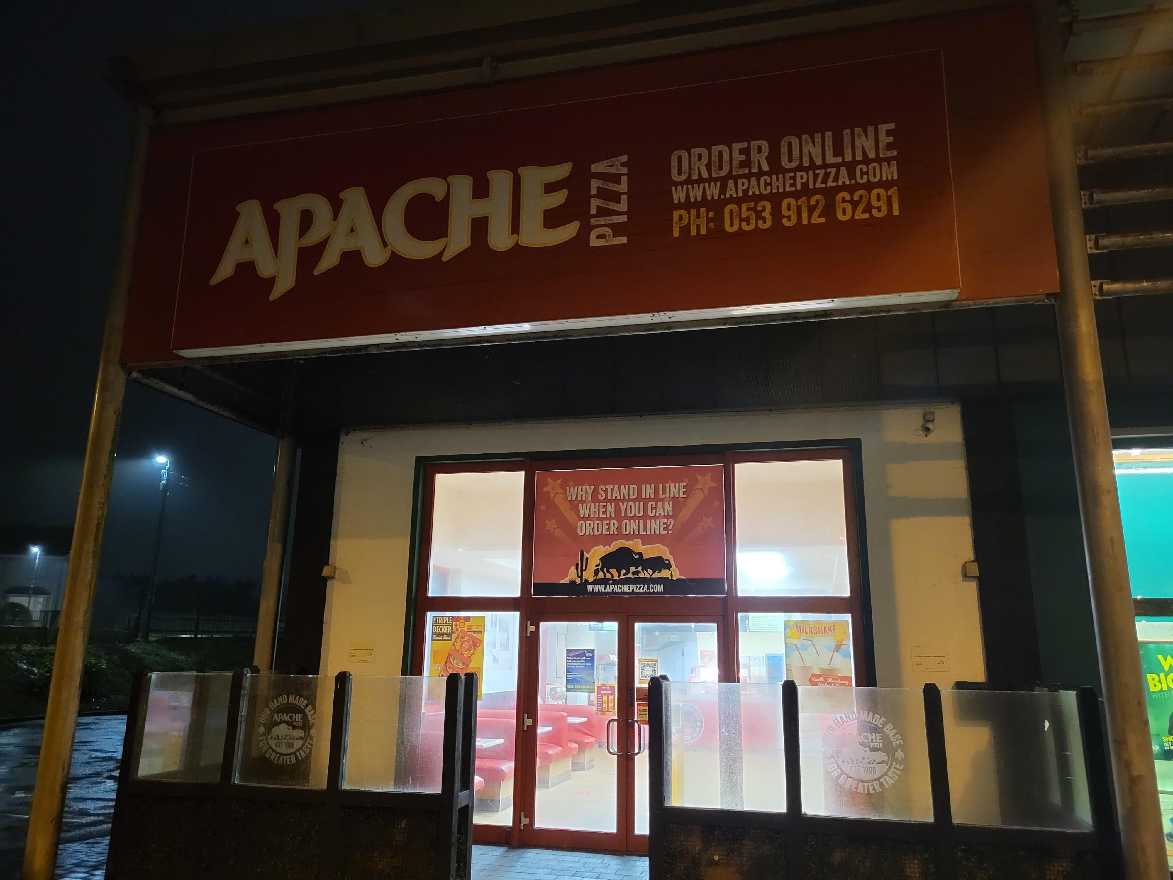 Wexford store front Apache Pizza Wexford Wexford (053) 912 6291