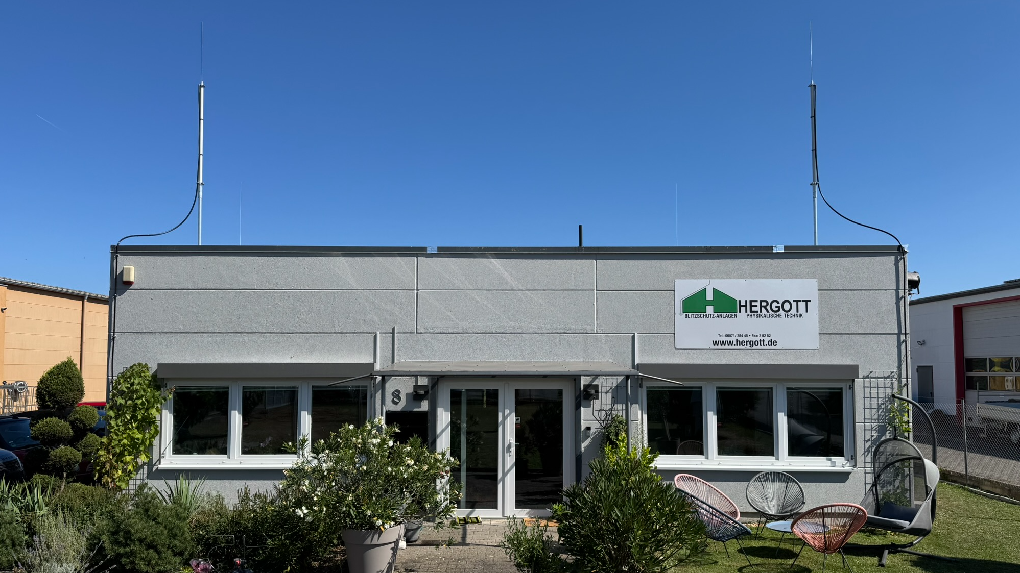 Hergott Blitzschutzanlagen, Benzstraße 8 in Dieburg