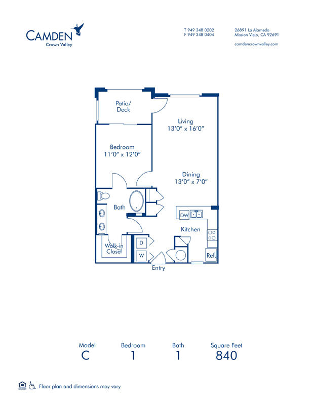 Camden Crown Valley Apartments Photo