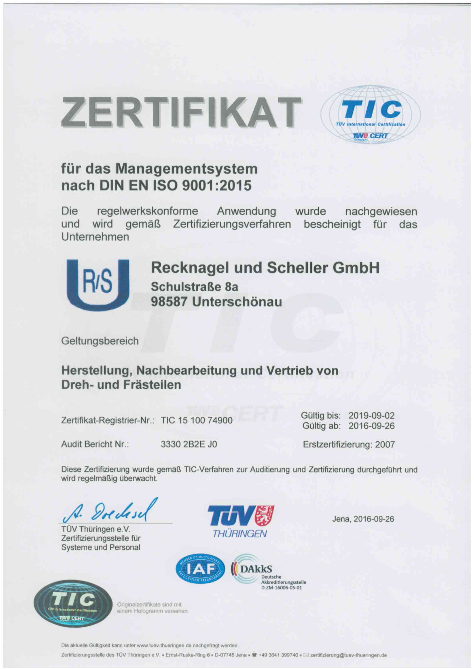 Recknagel und Scheller GmbH, Schulstrasse 8a in Unterschönau