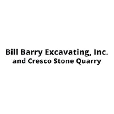 Bill Barry Excavating, Inc. & The Cresco Stone Quarry Logo
