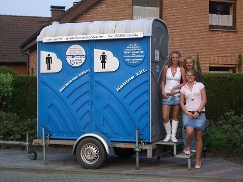 RentaToilet Frank van Gestel Baustellen und Eventservice, Merkelheider Weg 129 in Marl