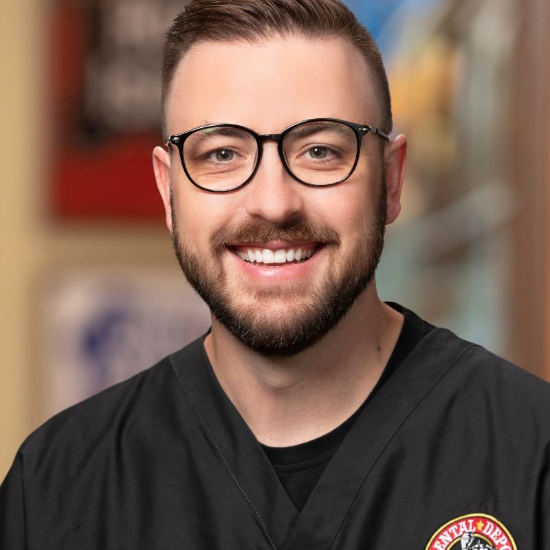 Dr. Duffy graduated from the University of Oklahoma College of Dentistry. Before coming to Dental Depot, Dr. Duffy served in the United States Military providing dentistry. Dr. Duffy pursued his career in dentistry when he shadowed in a dental office, and he knew it was for him. Dr. Duffy’s favorite thing about dentistry is finding solutions for people that have an issue, but aren’t entirely sure what they need.