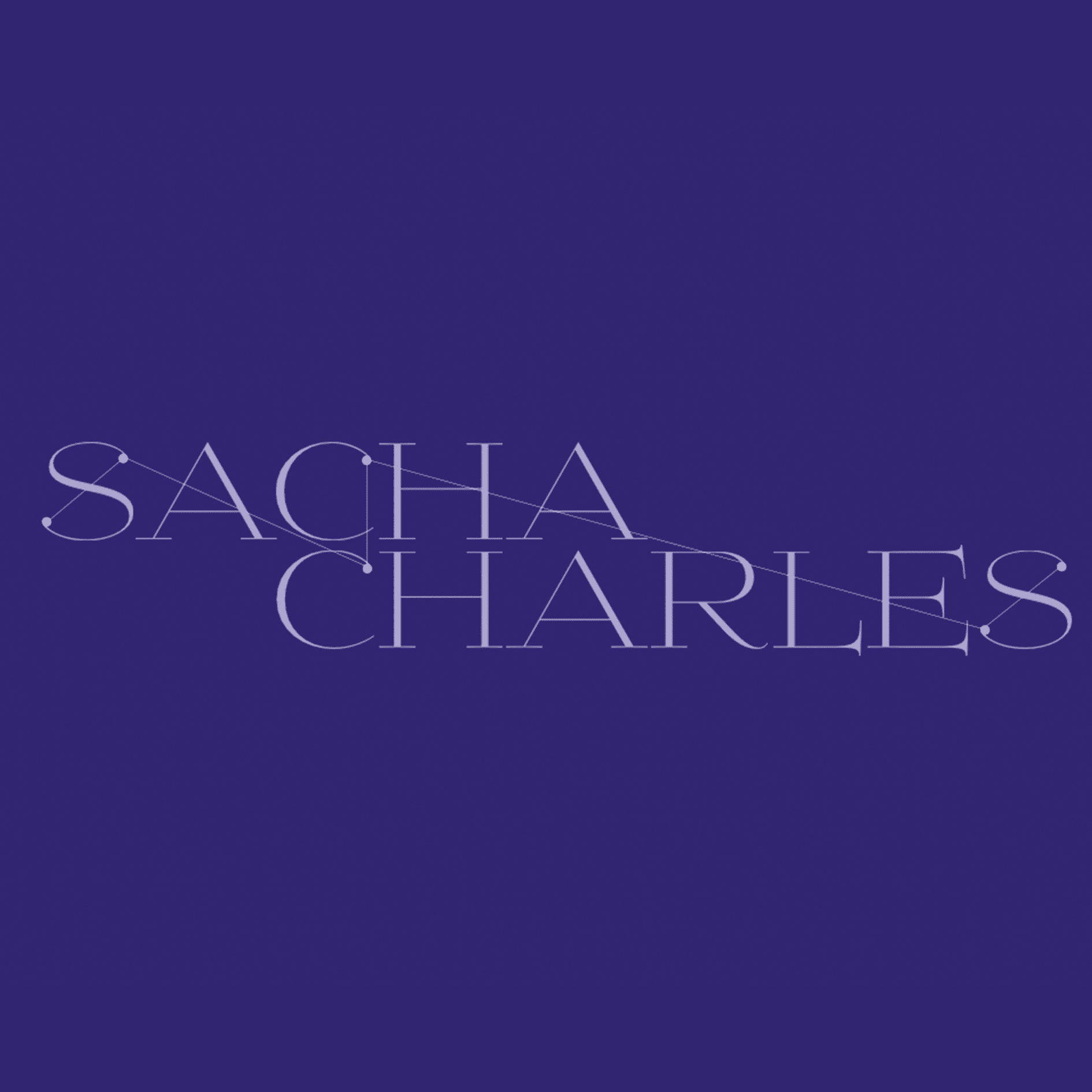 Sacha Charles Medium Logo