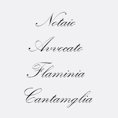 Cantamaglia Notaio Flaminia Logo