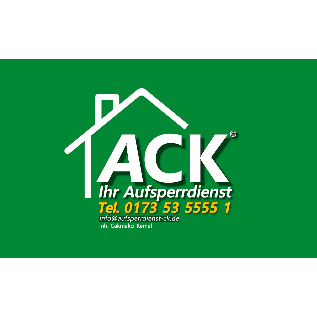 ACK - Aufsperrdienst / Schlüsselnotdienst in München - Logo