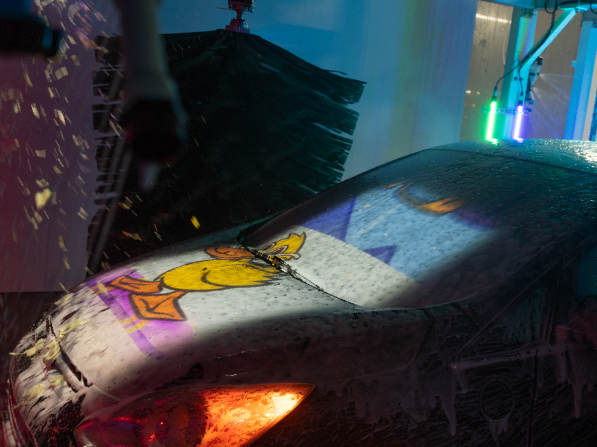 Even wrapped vehicles get a great clean at Quick Quack Car Wash. Our showroom is designed to handle all vehicle types quickly and effectively, every single time.