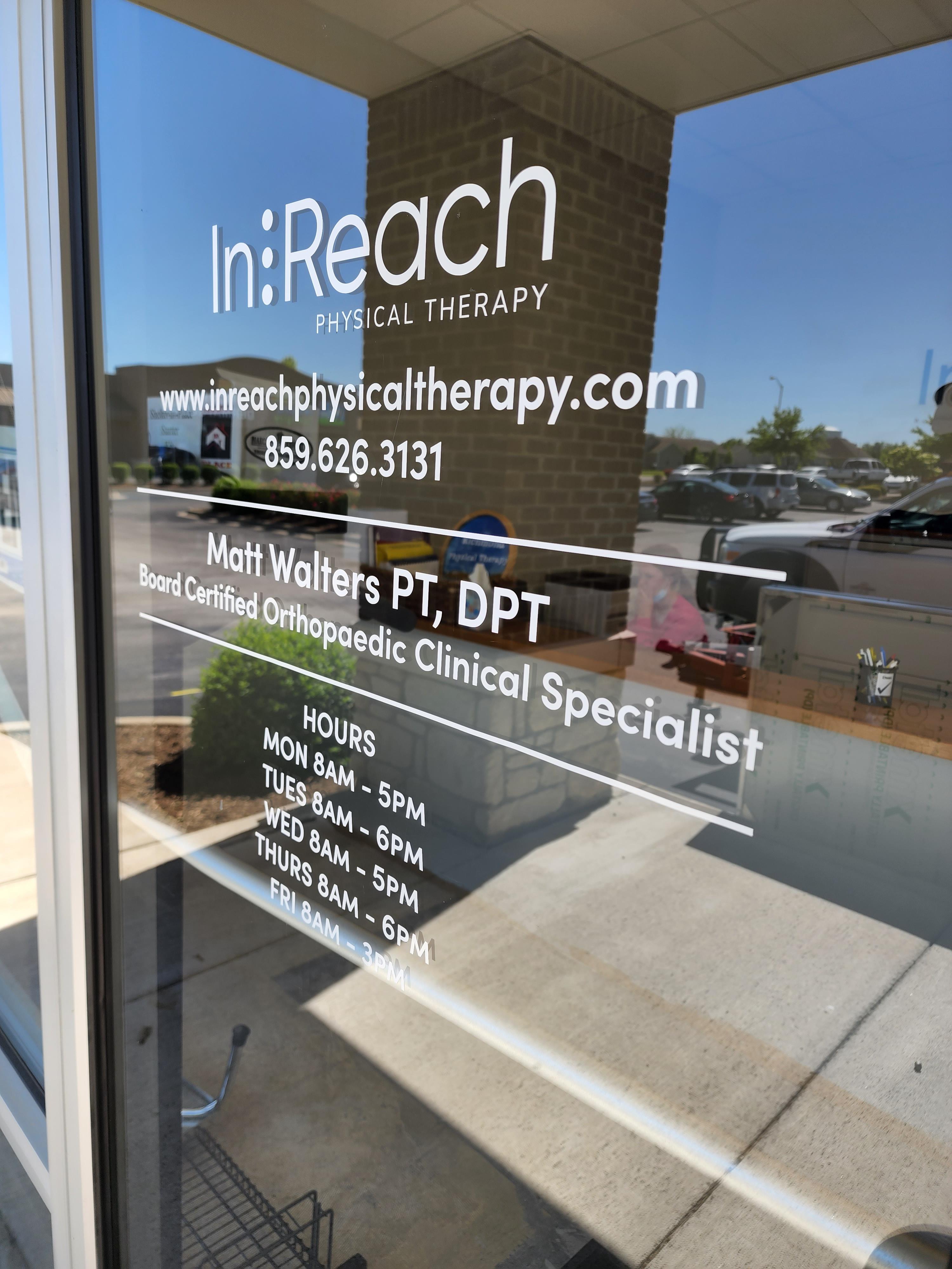 InReach Physical Therapy - Richmond 116 Meridian Way Ste 9 Richmond, KY 40475