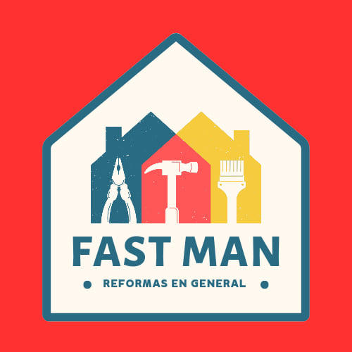 Reformas Y Construcciones Fast Man Logo