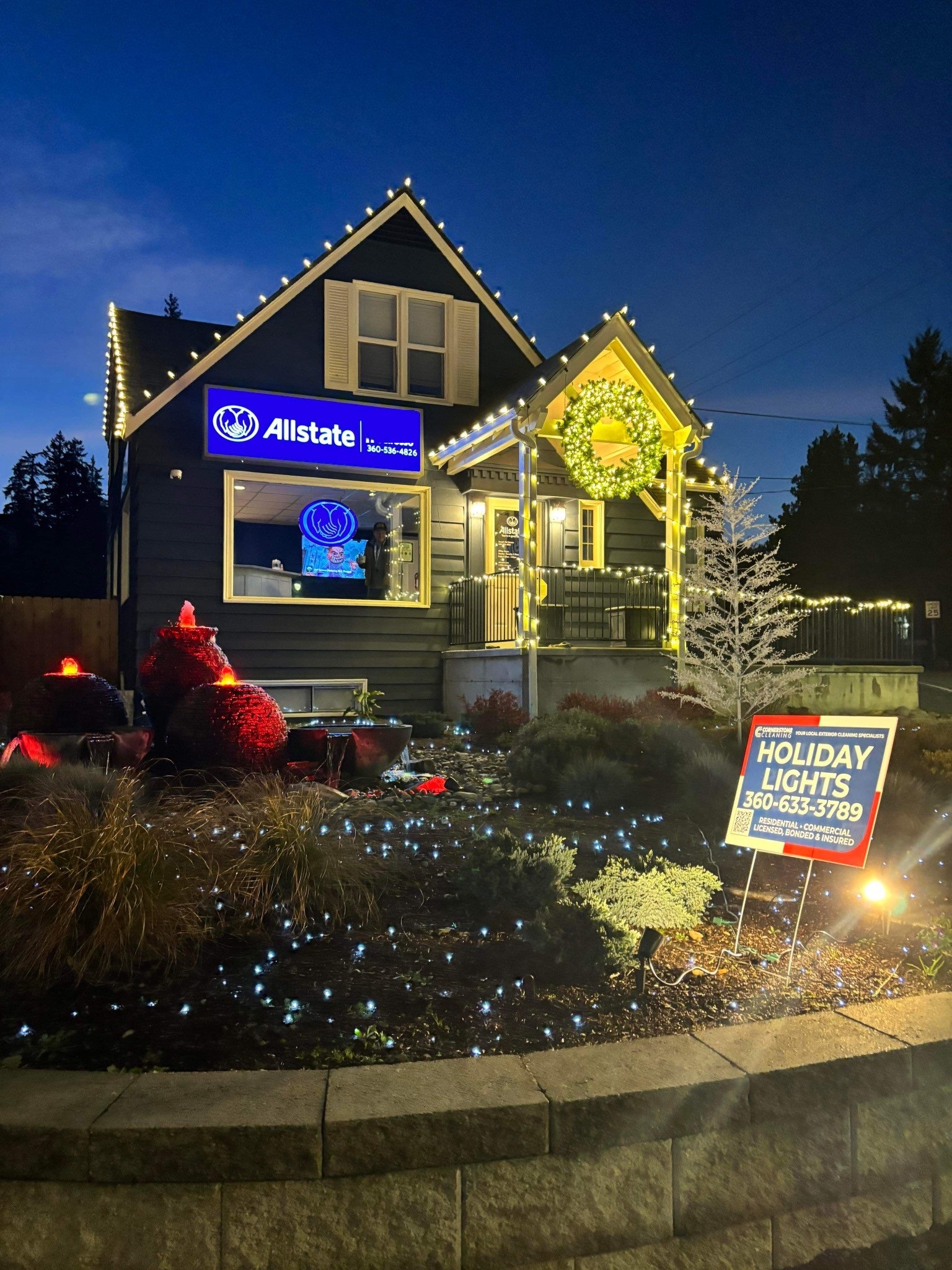 We're all set for the Holidays here at Kitsap Insurance Group.