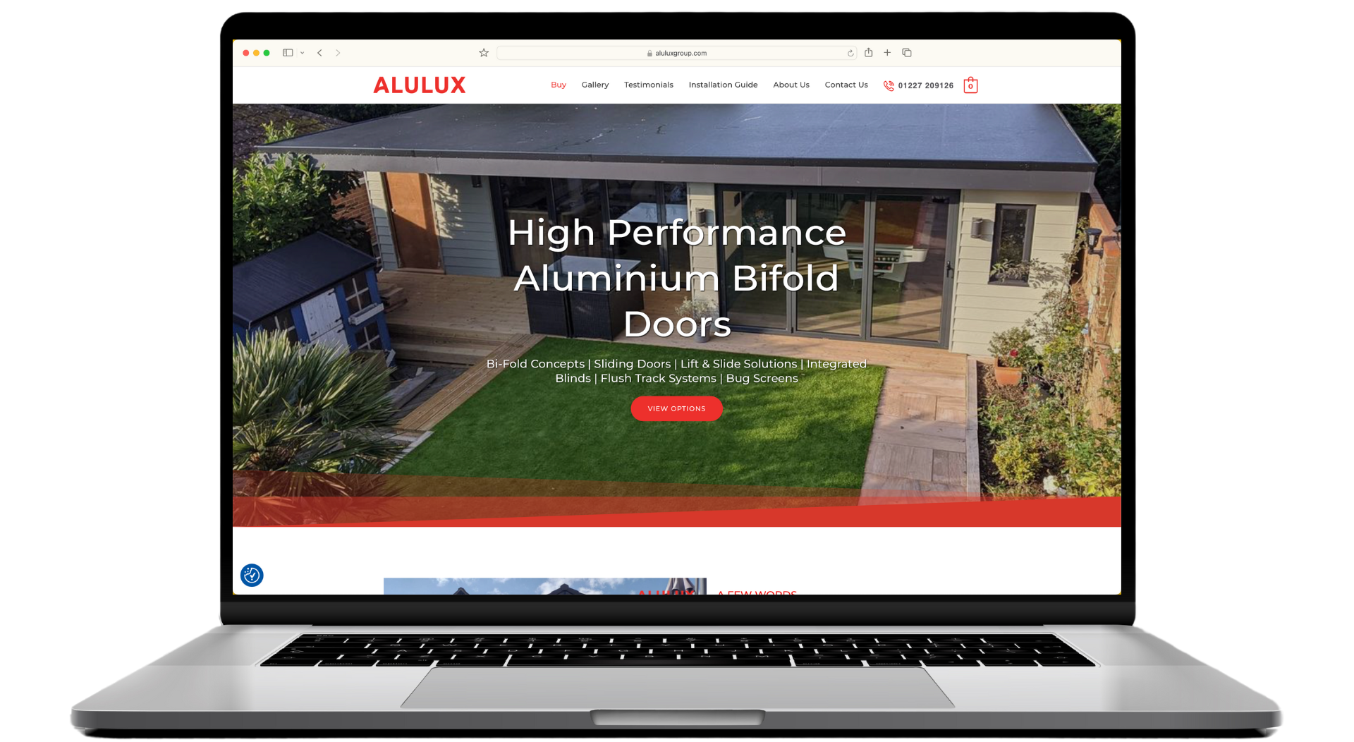Alulux Website Design Nera Marketing Ramsgate 07902 380846