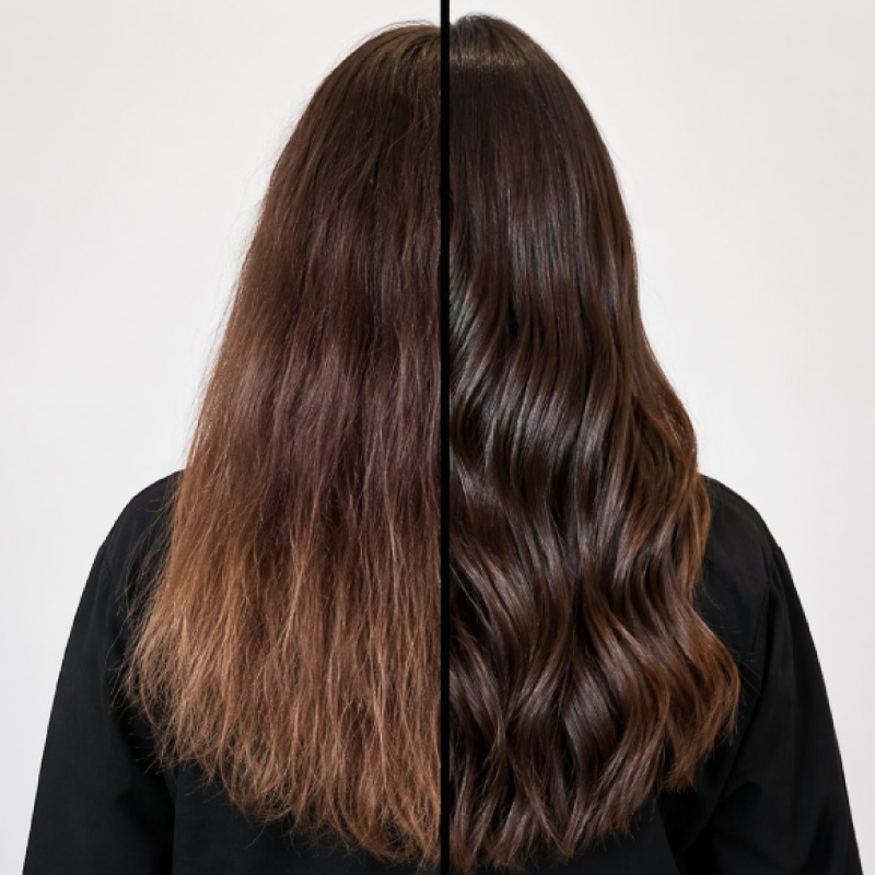 See the transformation with a professional hair gloss treatment at Avissa Salon in Ann Arbor. This b 