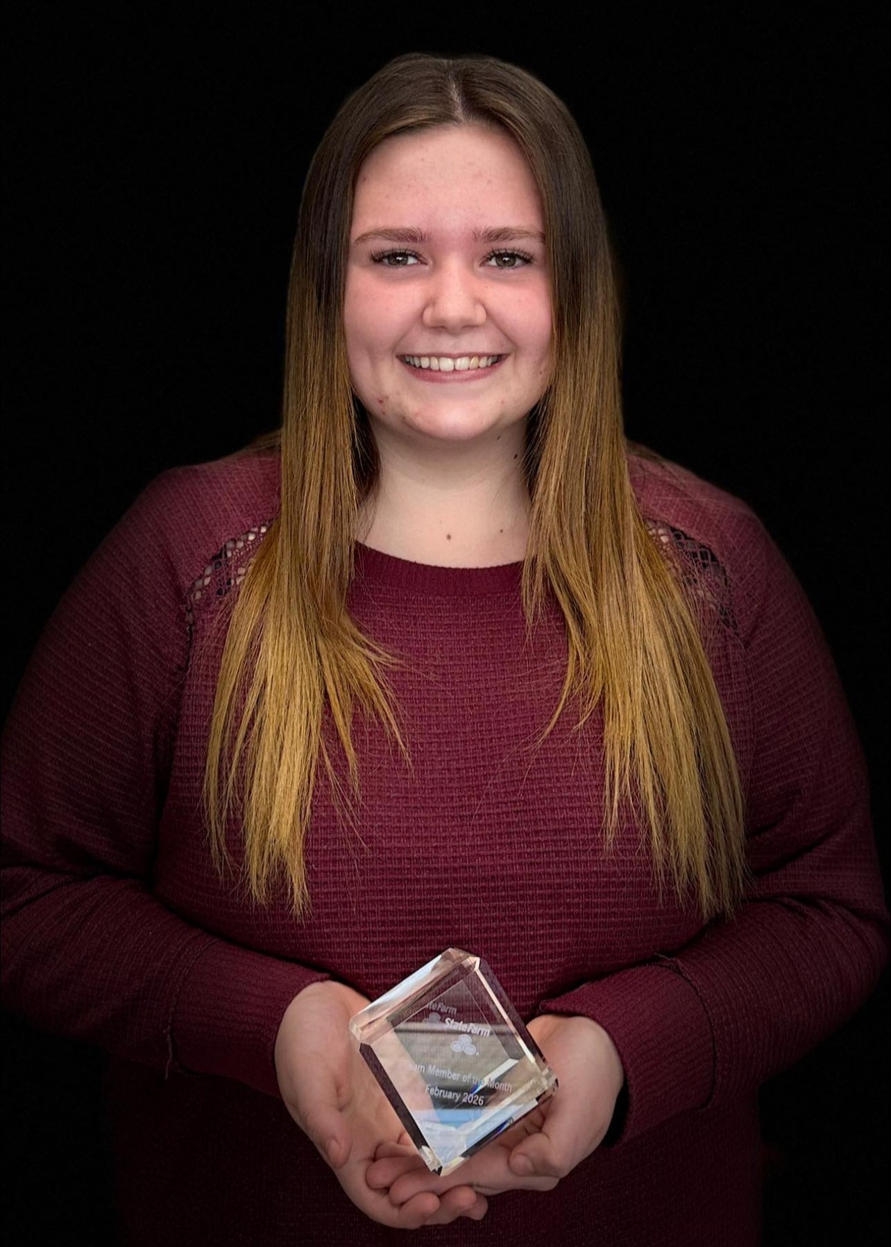 Congratulations Alexia for achieving February Team Member of the Month! You are so amazing and I love having you on our team!!