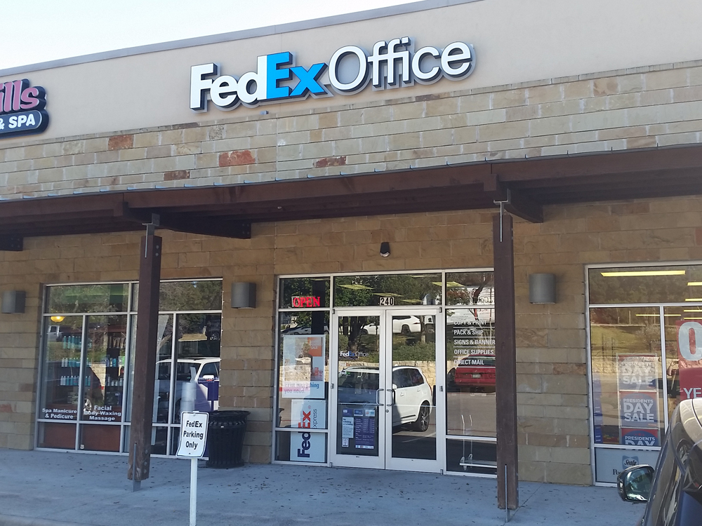 Exterior photo of FedEx Office location at 6317 Bee Cave Rd\t Print quickly and easily in the self-service area at the FedEx Office location 6317 Bee Cave Rd from email, USB, or the cloud\t FedEx Office Print & Go near 6317 Bee Cave Rd\t Shipping boxes and packing services available at FedEx Office 6317 Bee Cave Rd\t Get banners, signs, posters and prints at FedEx Office 6317 Bee Cave Rd\t Full service printing and packing at FedEx Office 6317 Bee Cave Rd\t Drop off FedEx packages near 6317 Bee Cave Rd\t FedEx shipping near 6317 Bee Cave Rd