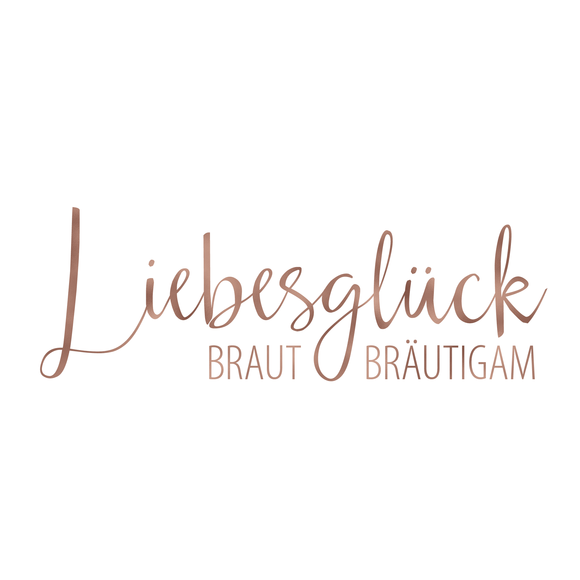 Logo Liebesglück - Braut & Bräutigam e.K.