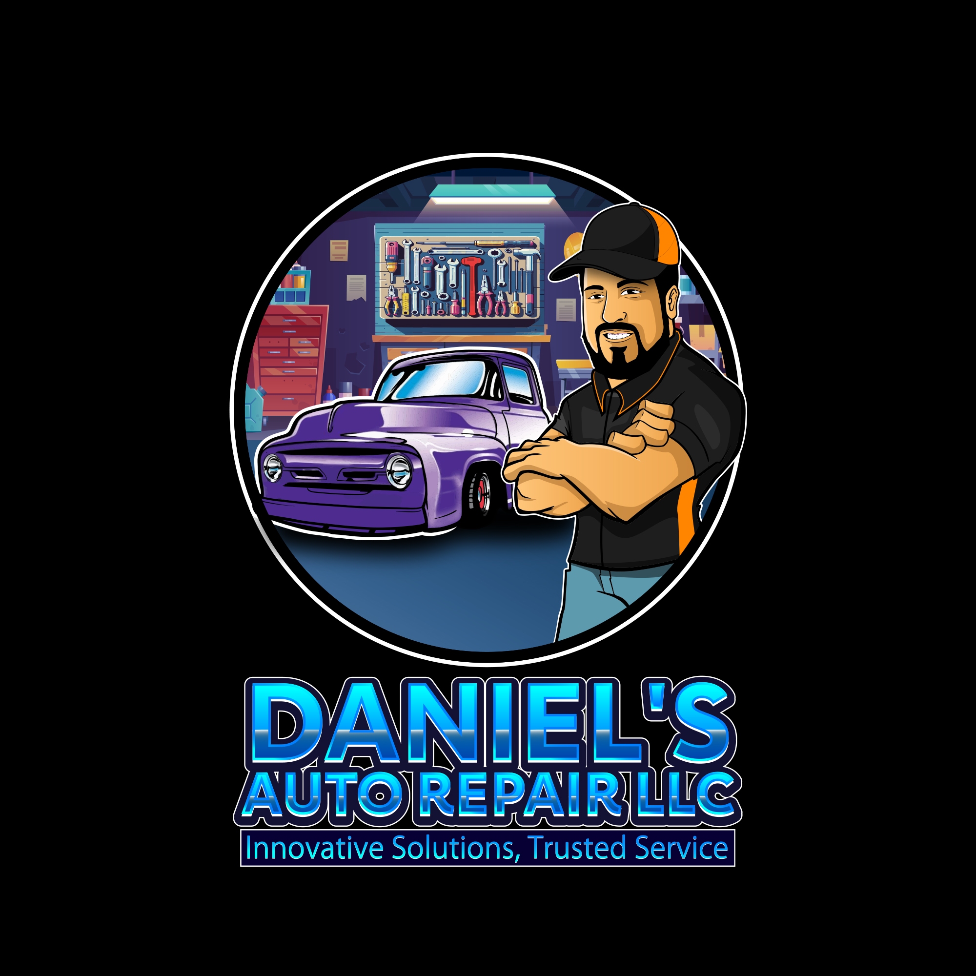 Daniel's Auto Repair Logo