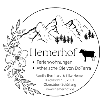 Hemerhof - Ferienwohnungen in Oberstdorf - Logo