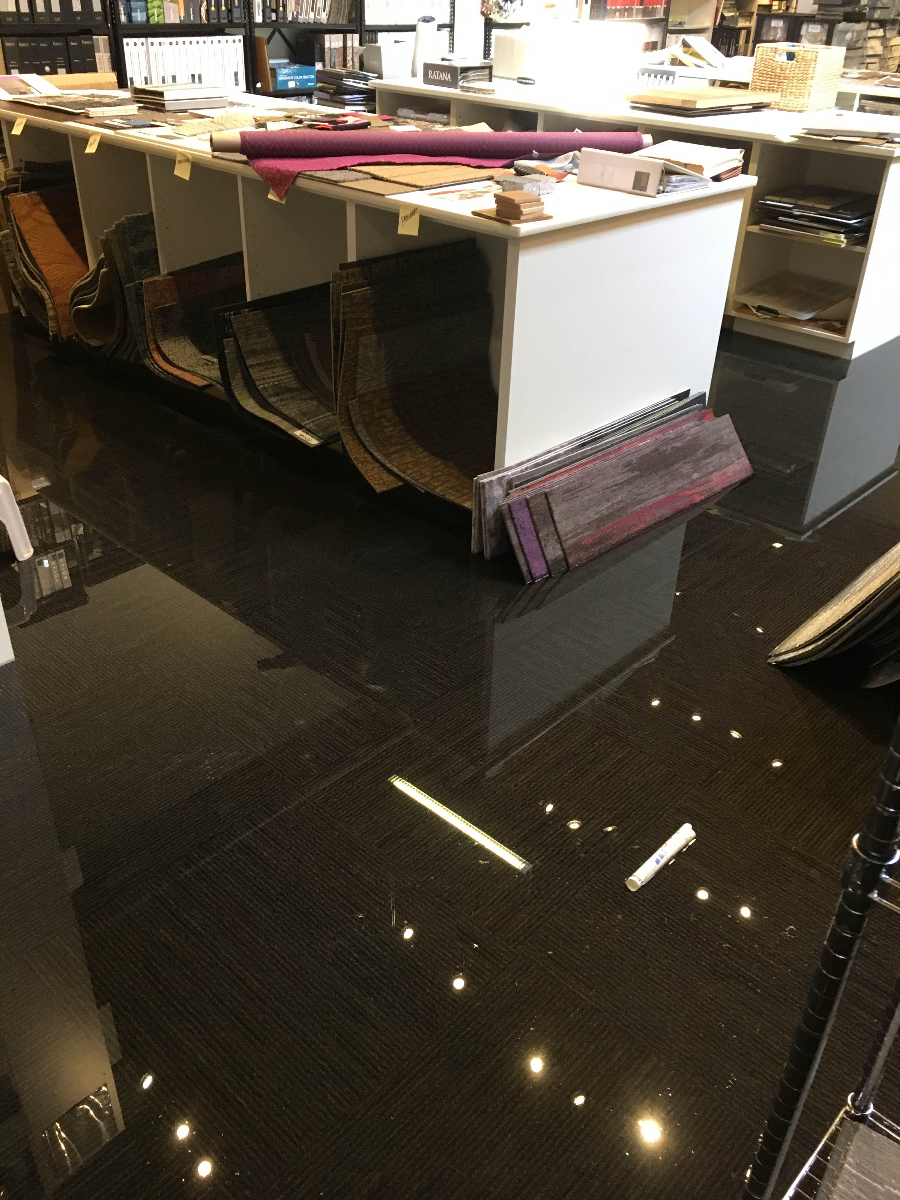 Standing water in a Renton print shop required the professional skills of SERVPRO of Renton's water restoration team.