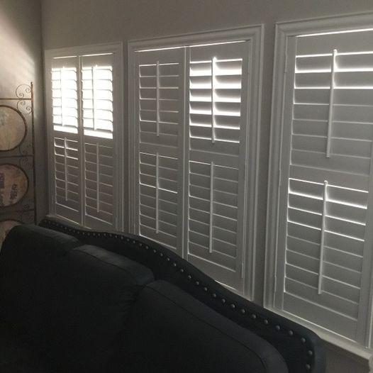 Regulate light and maintain optimum privacy without sacrificing style and design with the help of Wood Shutters by Budget Blinds of Katy & Sugar Land! #WindowWednesday #BudgetBlindsKatySugarLand #ShutterAtTheBeauty #FreeConsultation #Shutters