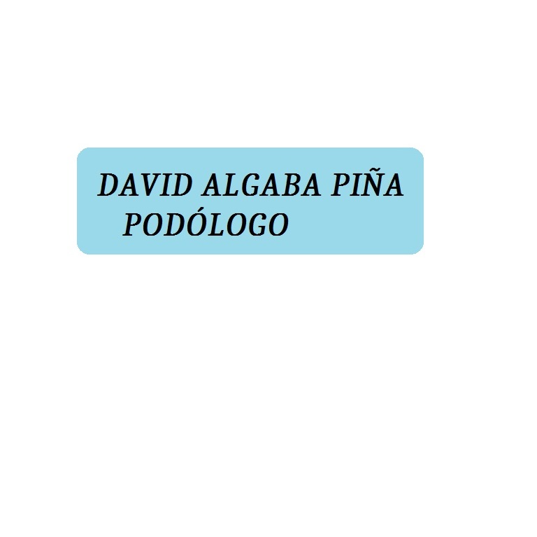 David Algaba Piña - Podólogo Logo
