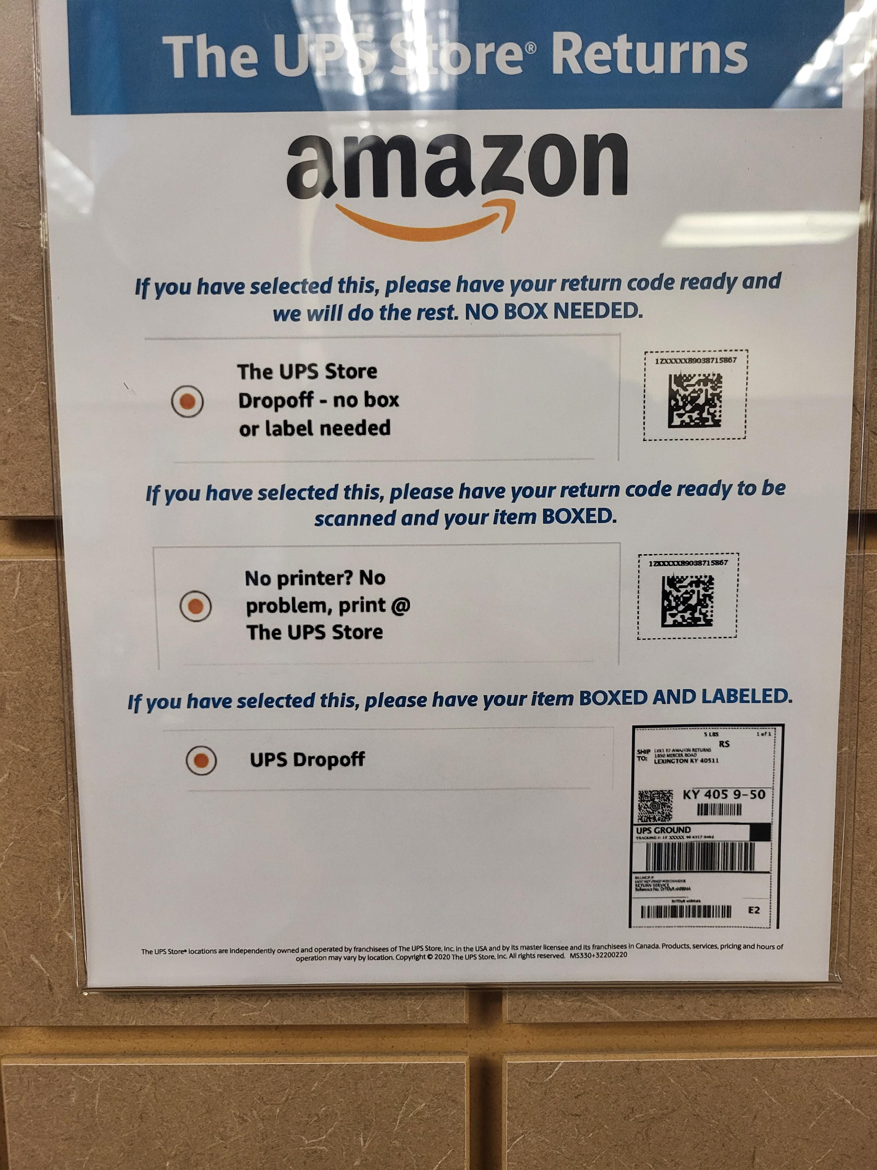 Amazon Returns Accepted Here