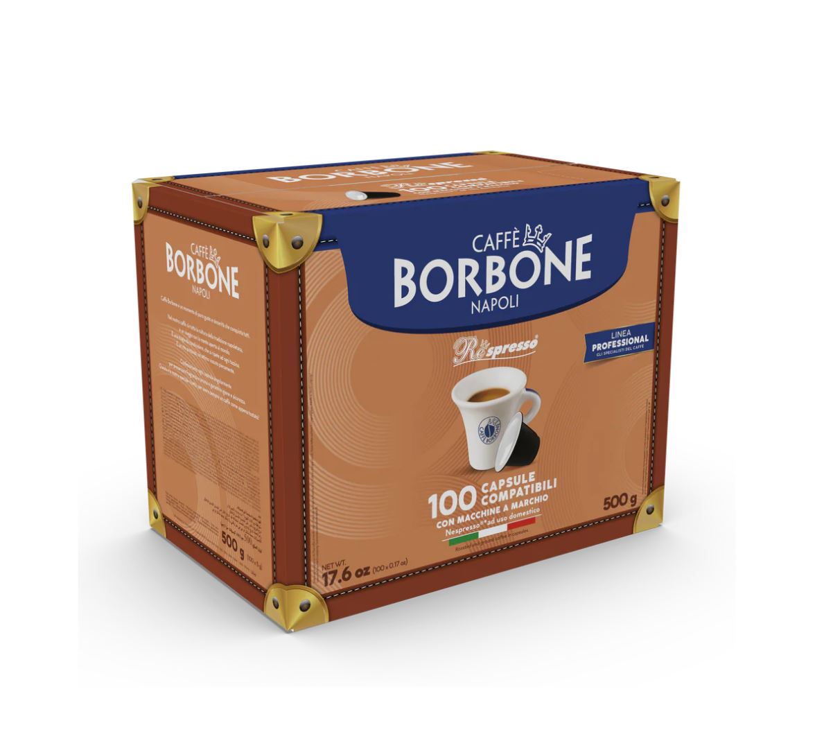 Caffè Borbone Respresso Degustationspaket (400 Kapseln, kompatibel mit Nespresso