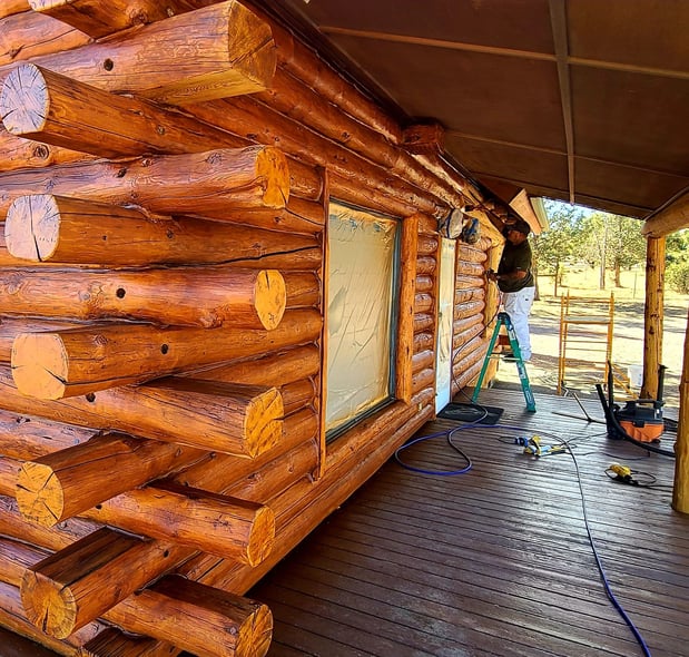 Images Norse Log Home Restoration