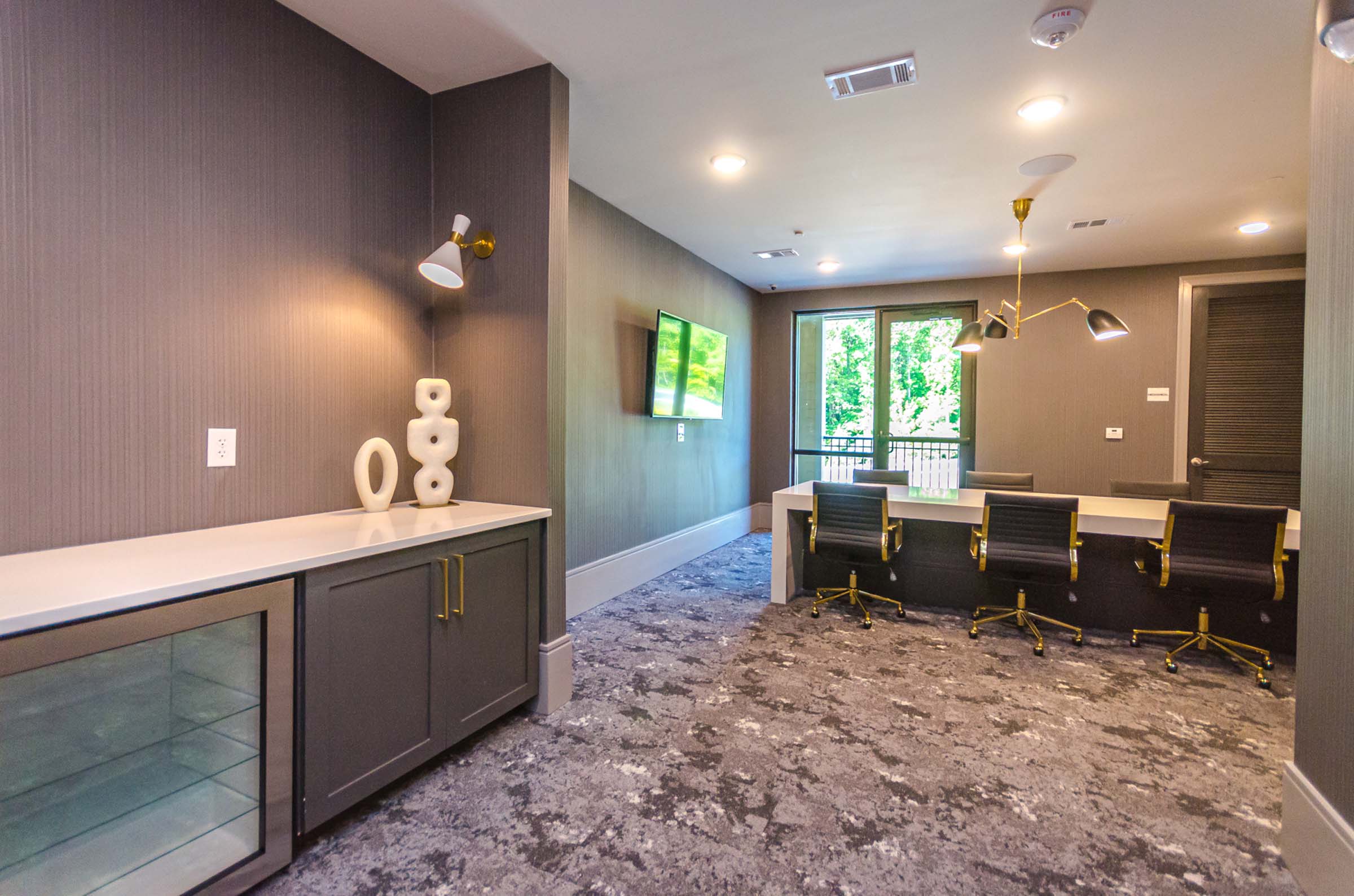 Conference room at Camden Alpharetta in Alpharetta, GA