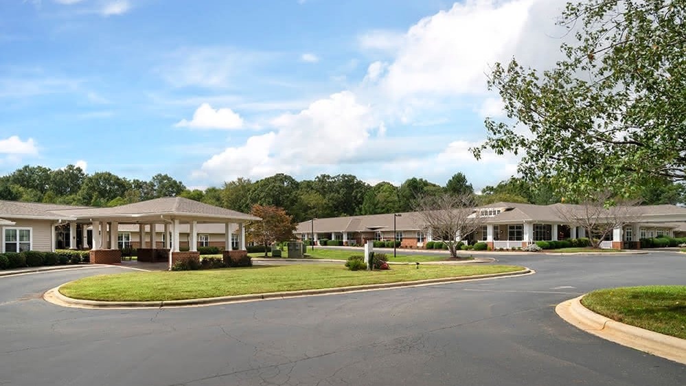 Monroe Square Memory Care Entrance