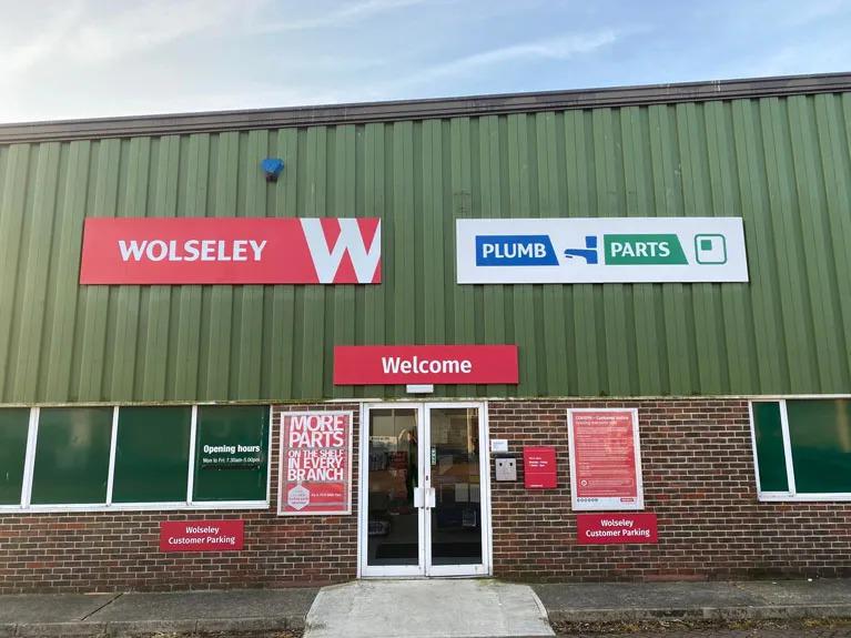 Wolseley Plumb & Parts - Your first choice specialist merchant for the trade Wolseley Plumb & Parts Folkestone 01303 850300