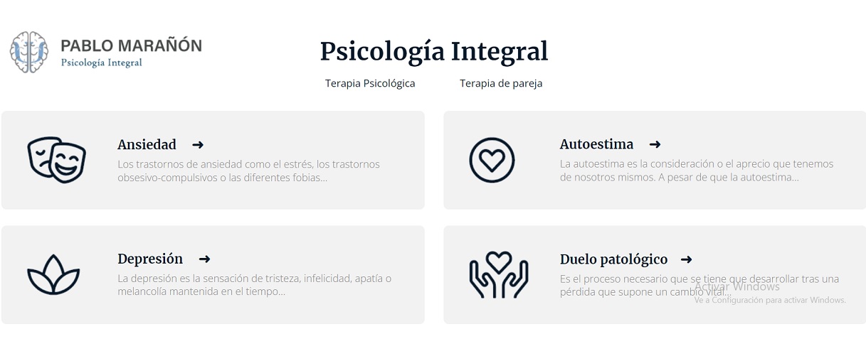 Images Pablo Marañón / Psicología Integral