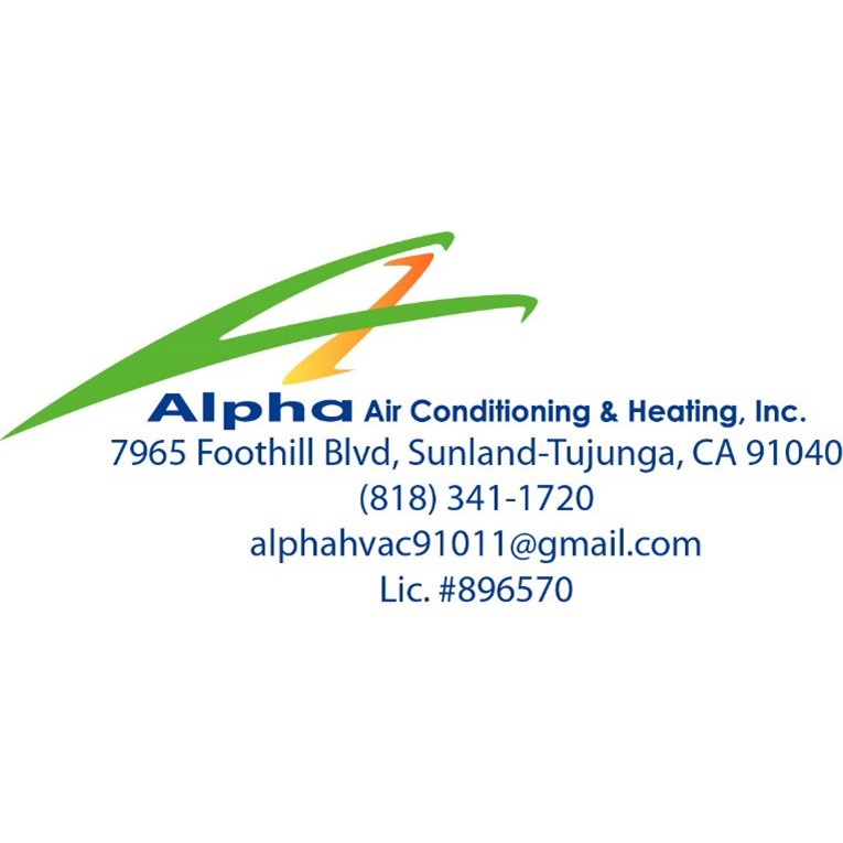 Alpha Air Conditioning & Heating Logo