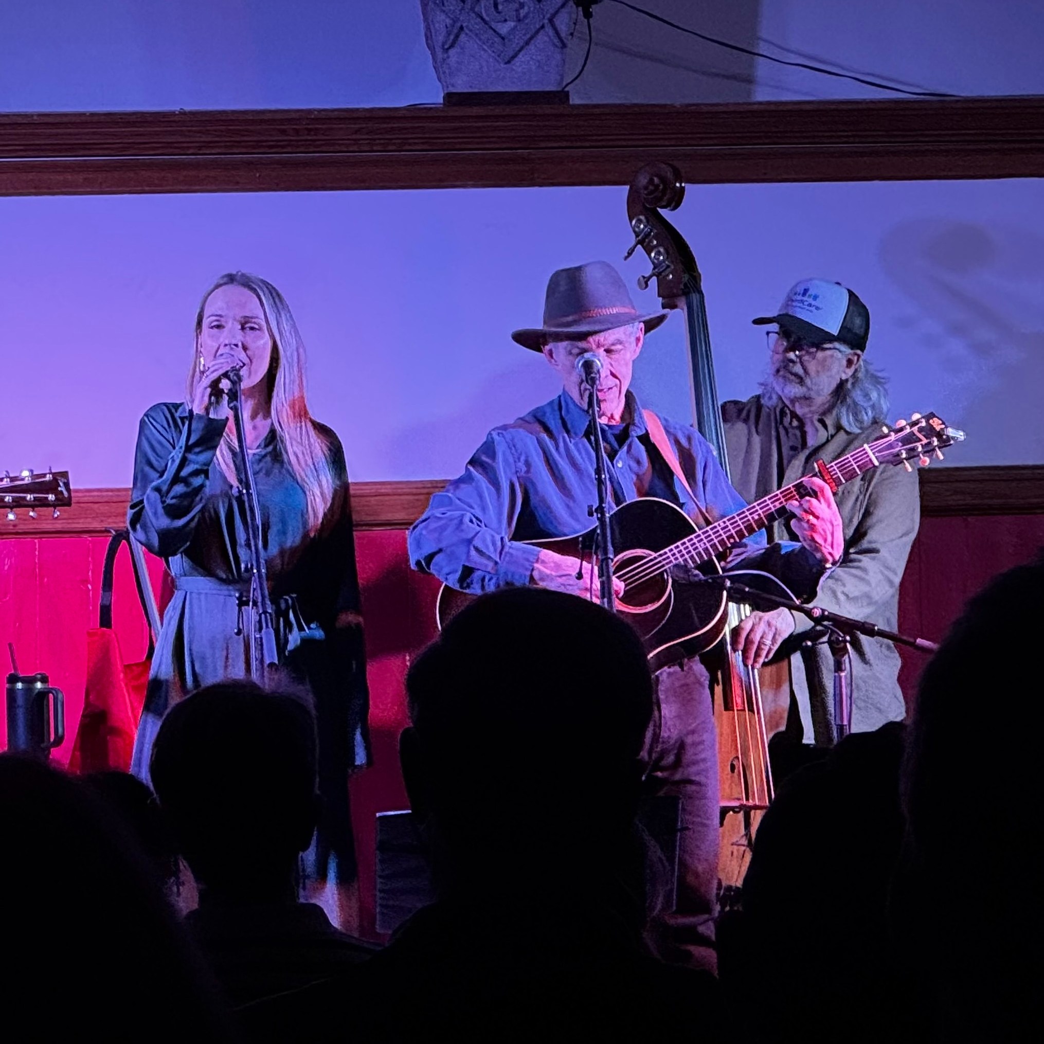 What a great evening of amazing Bluegrass Music with Bob and Sarah Amos at Catamount!