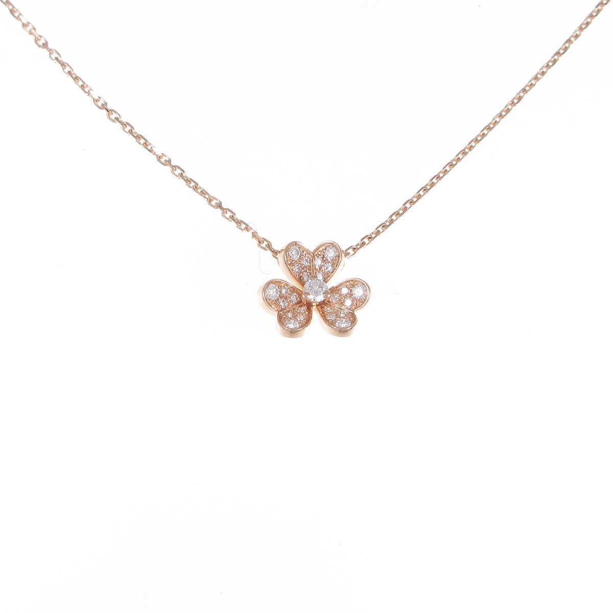 ヴァンクリーフ&アーペル フリヴォル ミニ ネックレス PG