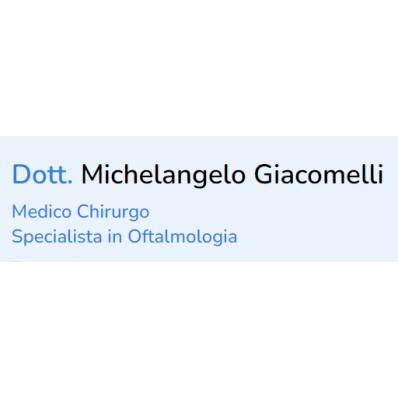 Oculista Michelangelo Giacomelli Logo