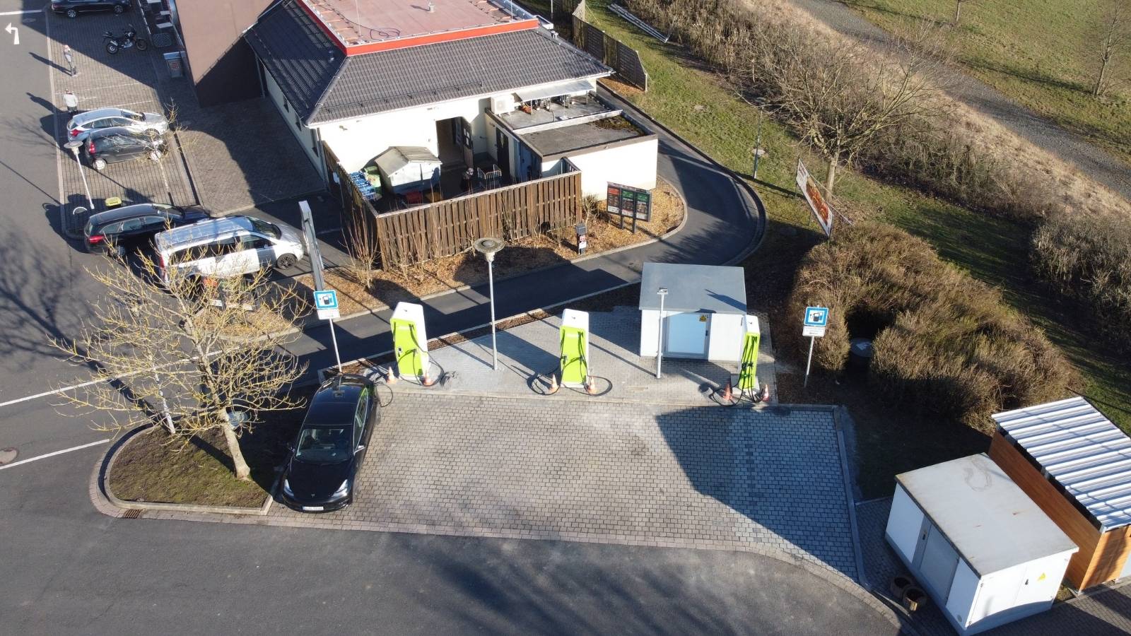 Allego Charging Station, Gottesrain 2 in Mücke