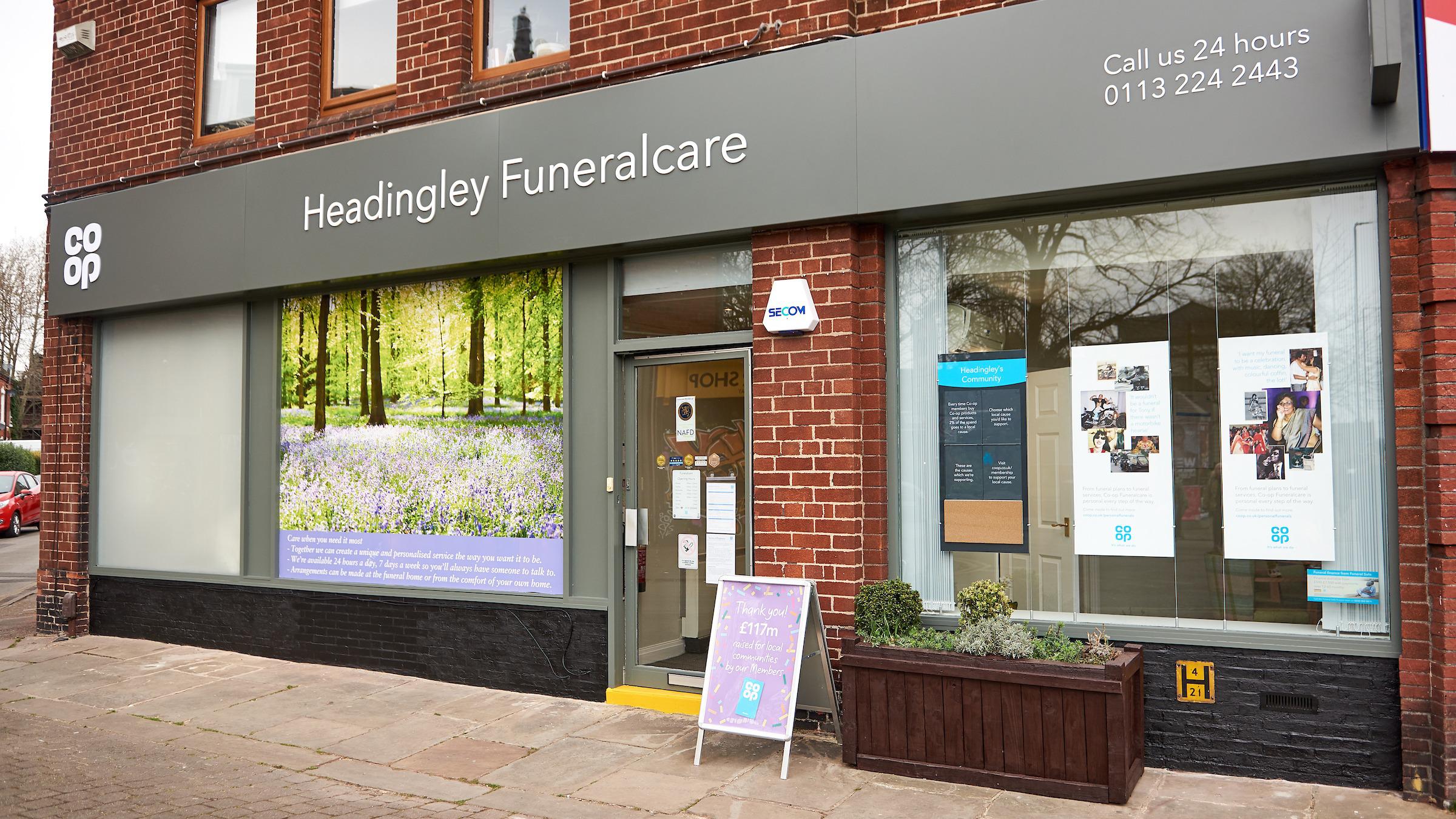 Co-op Funeralcare, Headingley - Funeral Directors Co-op Funeralcare, Headingley Leeds 01132 242443