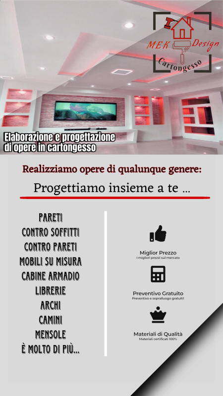Images Mek Design Cartongesso