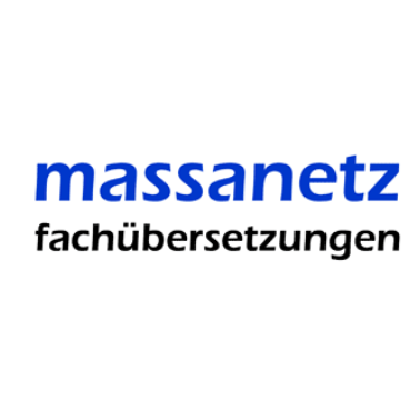 Logo Anne Massanetz Fachübersetzungen