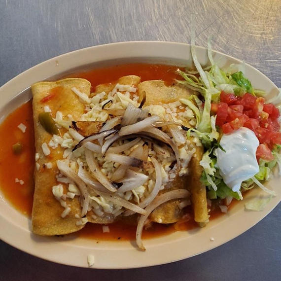 El Taco Veloz and Mexican Grill-enchiladas