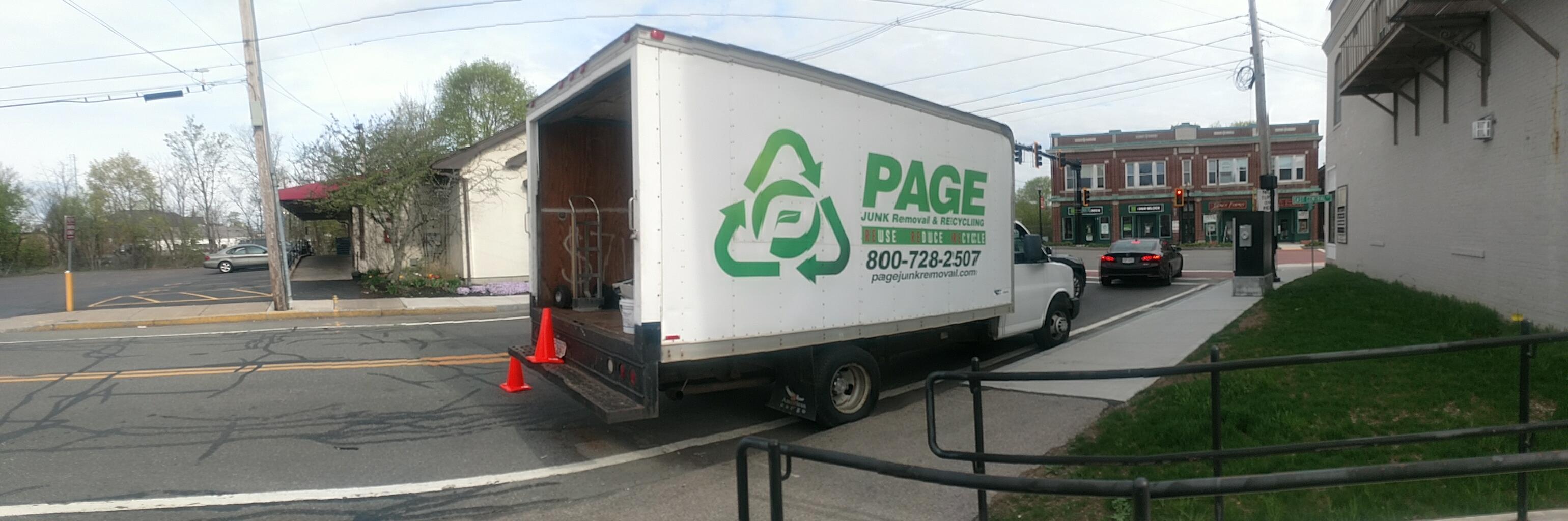 Page Junk Removal and Recycling, Bellingham Massachusetts 