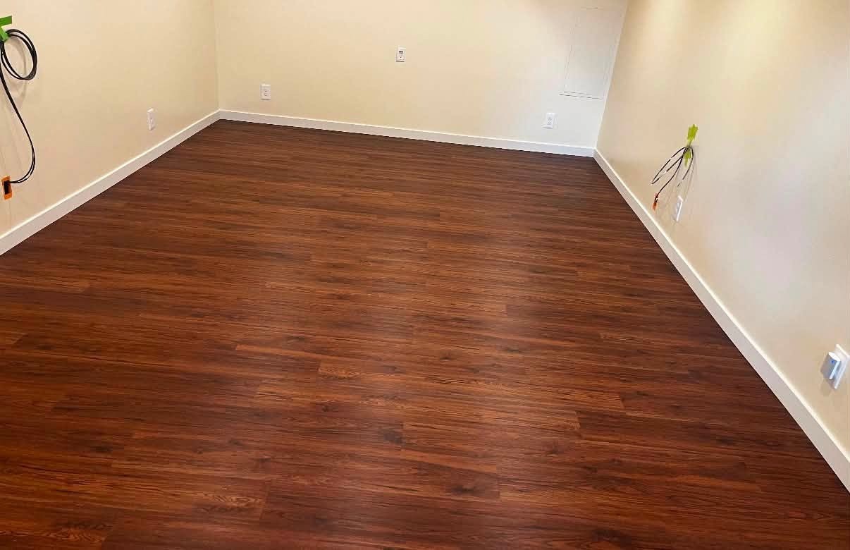 Red Vinyl Floor Denver - On Top Flooring LLC