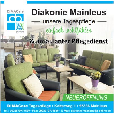 Logo DIMACare Diakoniestation & Tagespflege Mainleus