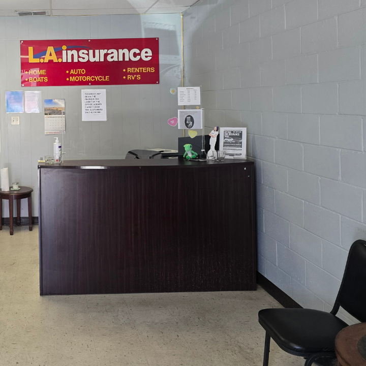 Interior of the L.A. Insurance located at 529 E Main St in TX