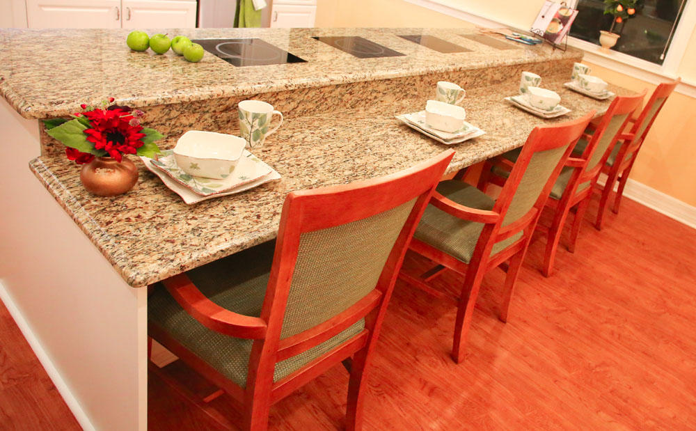 Dining space at Serenades at the Villages