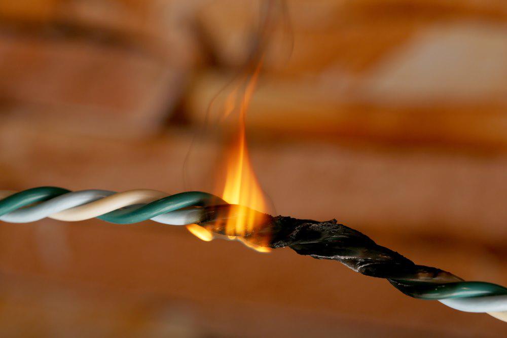 Electrical fires can be prevented. Check electrical cords to make sure they are not running across doorways or under carpets where they can get damaged.