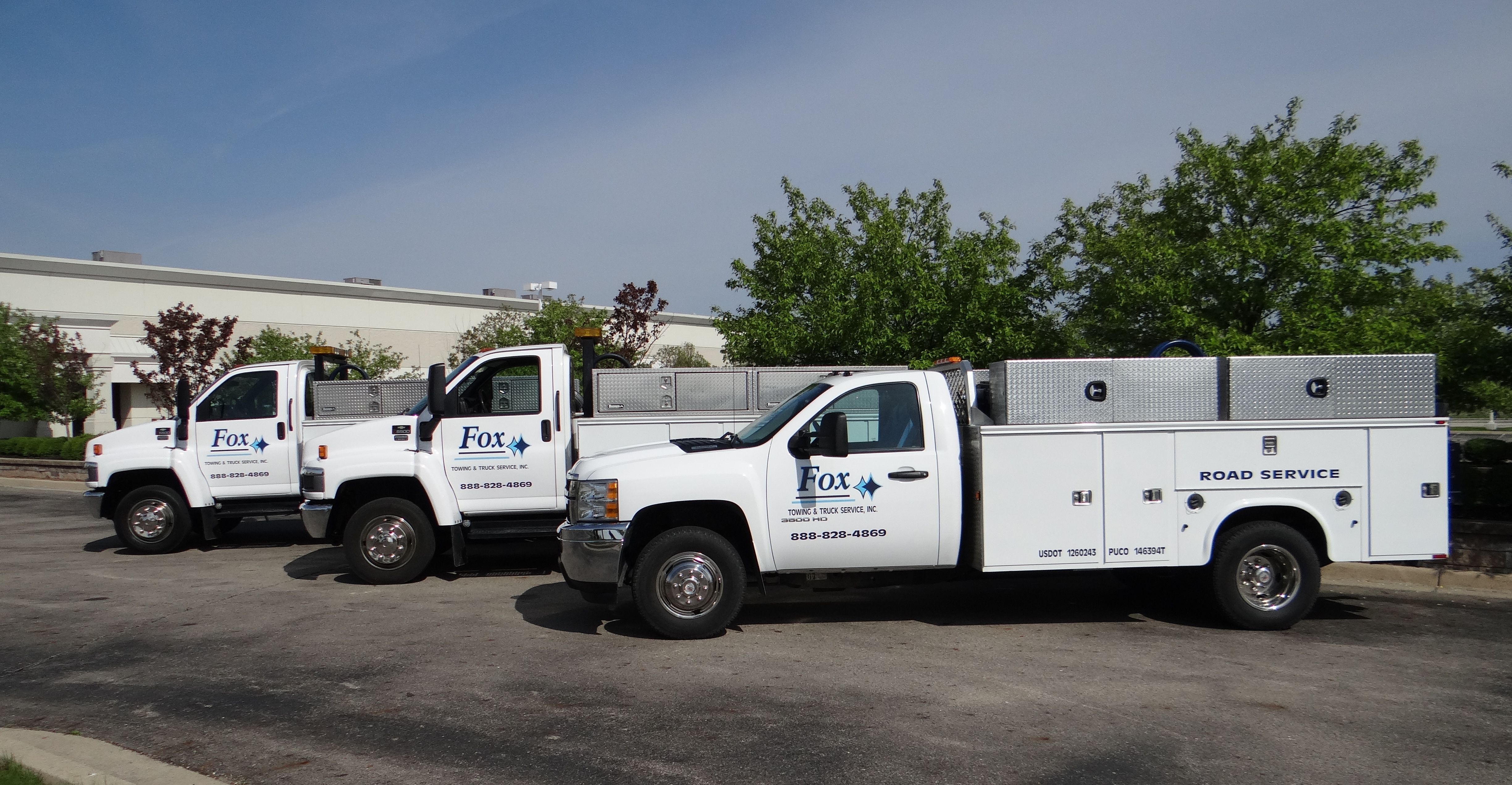 trailer repair shop, Wilmington, OH 45177 Fox Towing & Truck Service Inc. Wilmington (937)382-6544