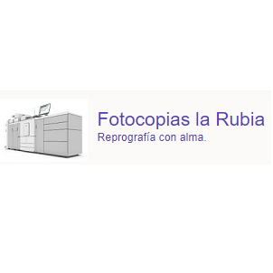 Fotocopias y Librería la Rubia Logo