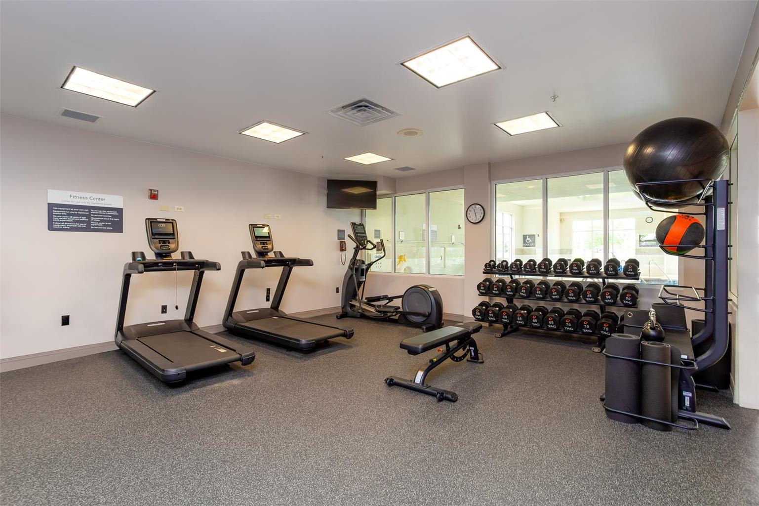 Health club  fitness center  gym